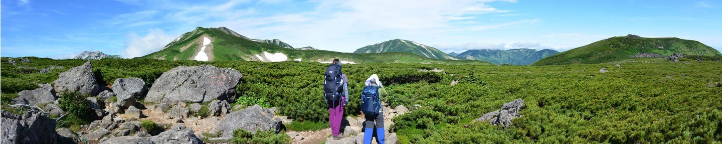 白馬乗鞍岳からの展望